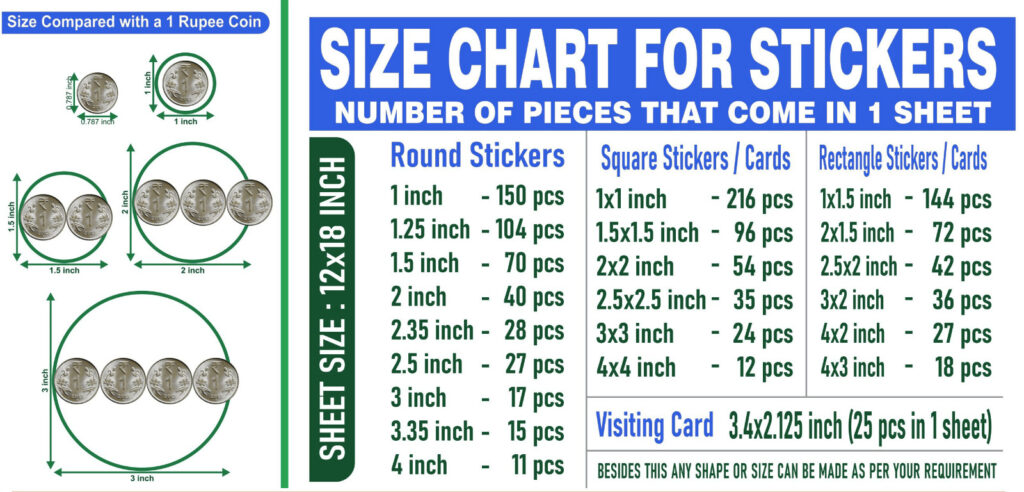 custom gold & silver foil stickers